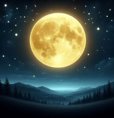 yellow moon meaning